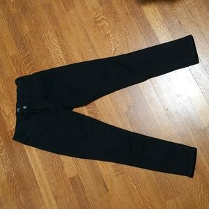 Gap black denim crop